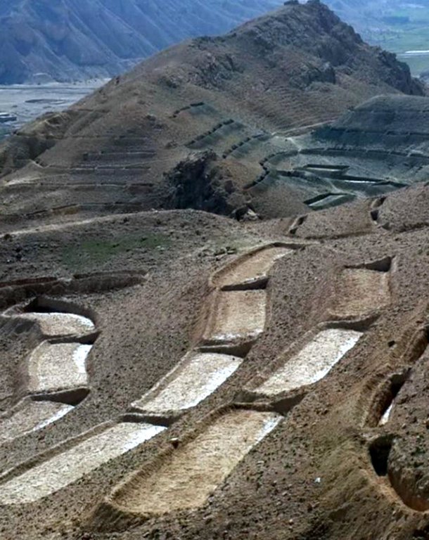 Terracing in watershed