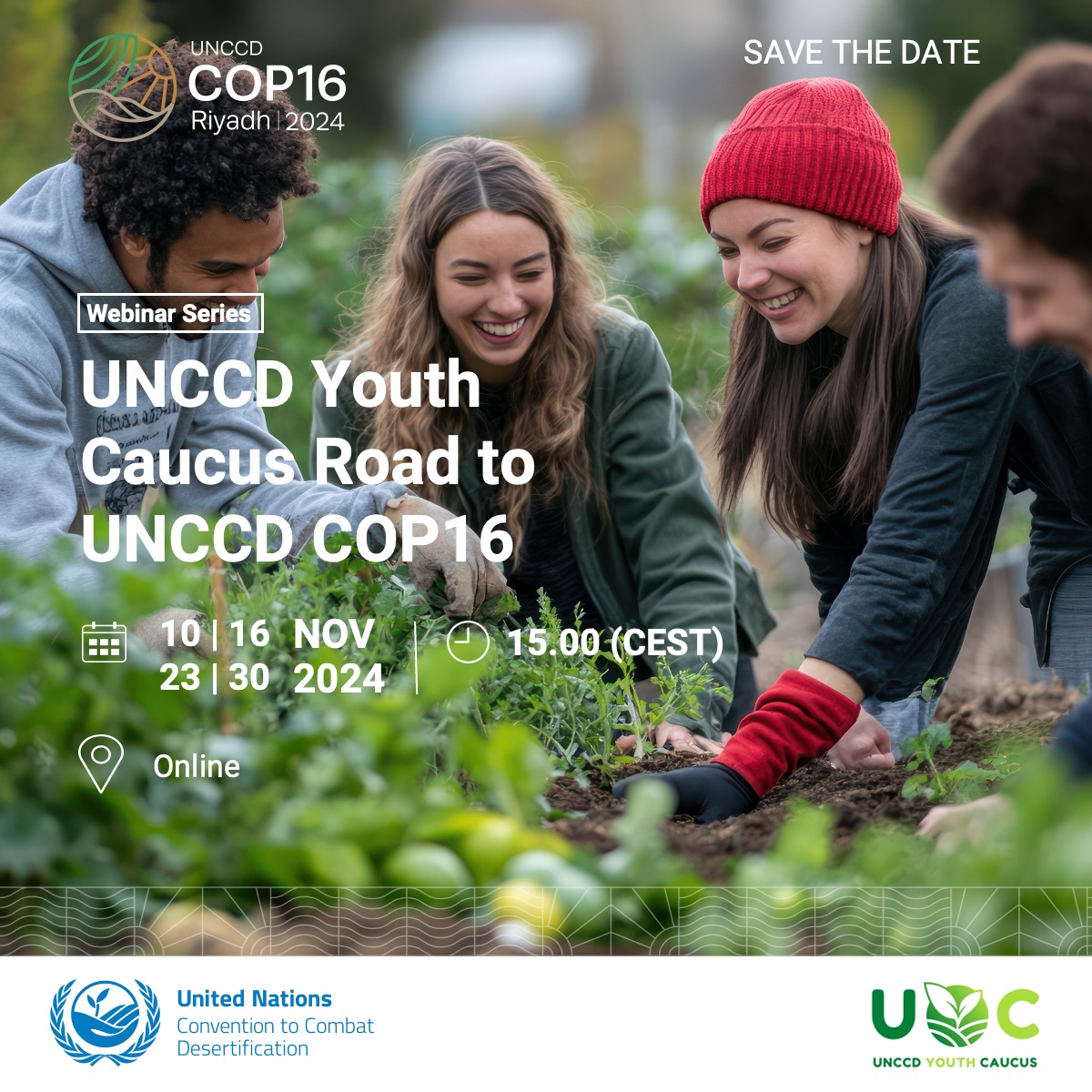 youth caucus COP16 webinar