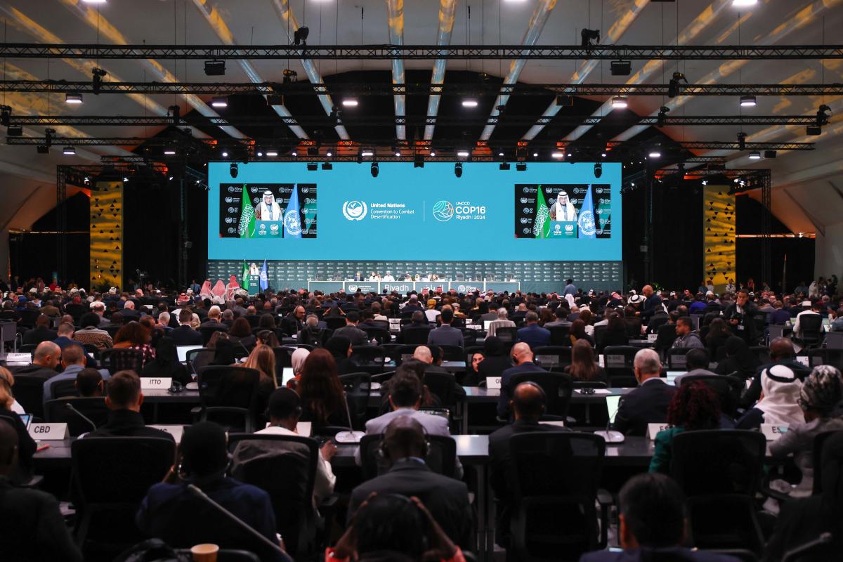 Global response to drought takes center stage at UN land conference in Riyadh