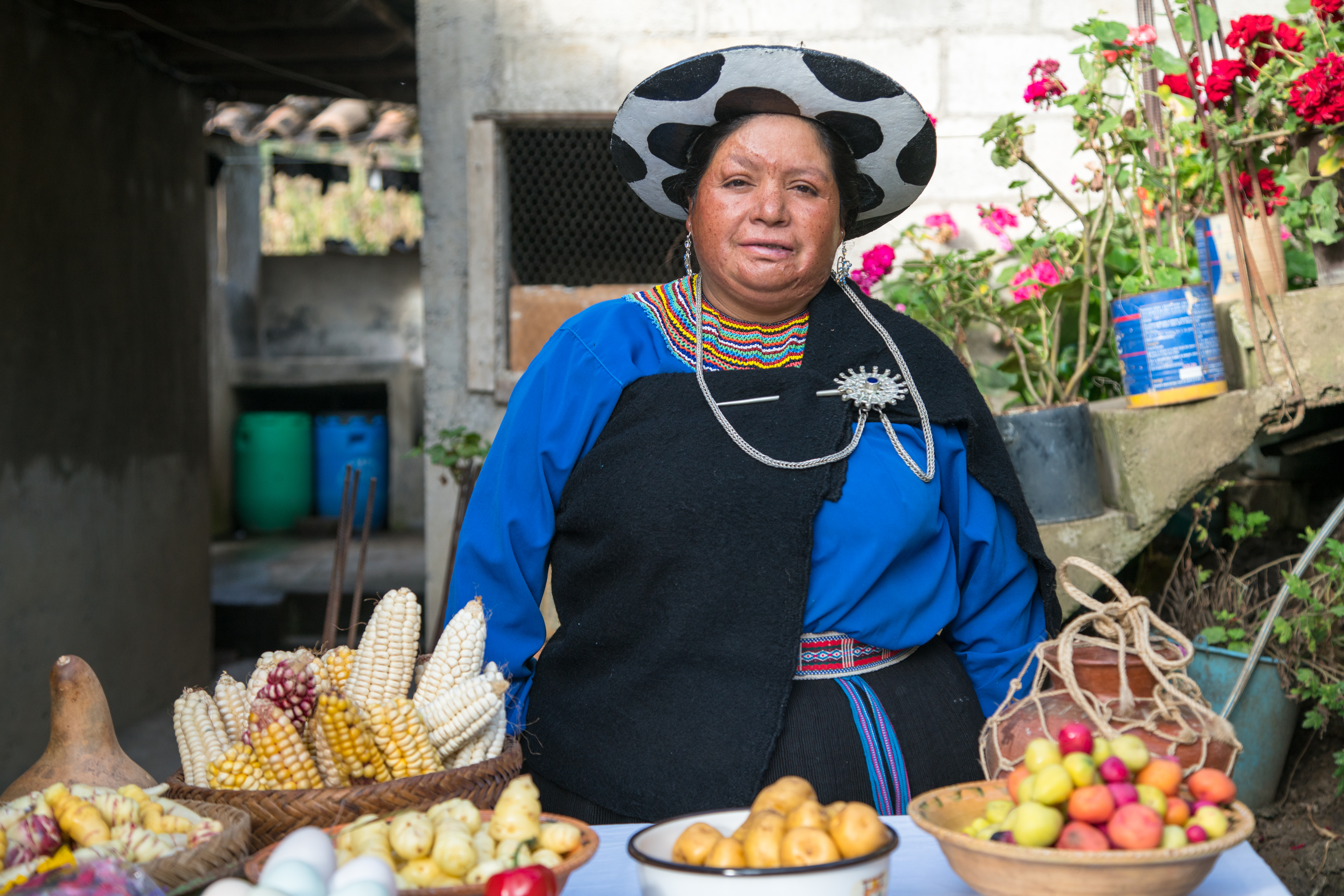 Indigenous female farmer