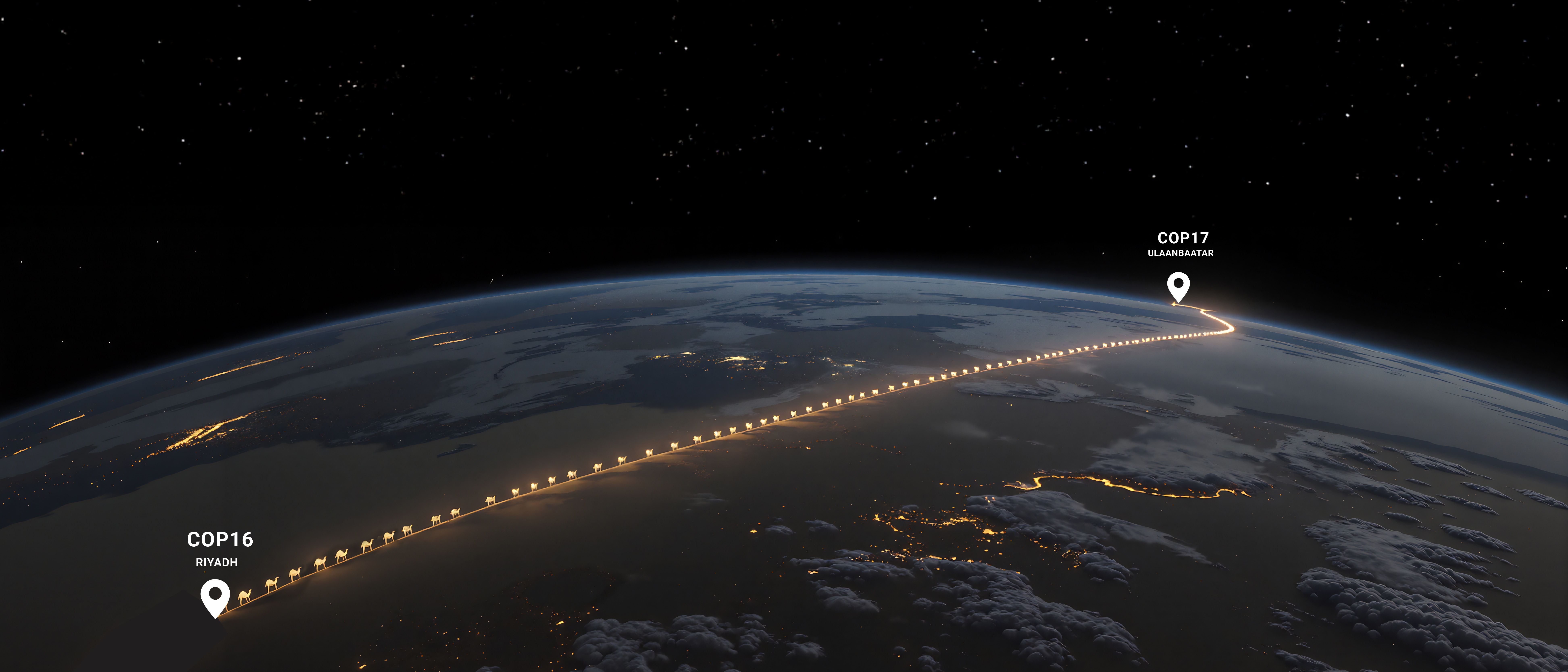 Silk Road Caravan launch banner