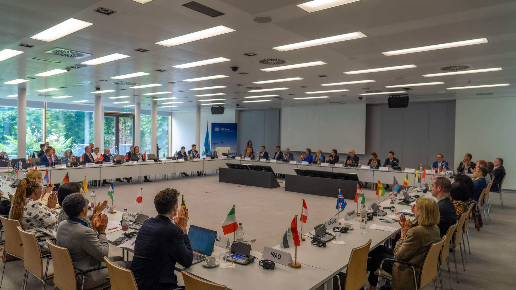 participants from ICG hub launch in Bonn