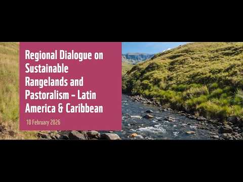 Regional Dialogues on Sustainable Rangelands and Pastoralism - Latin America & Caribbean