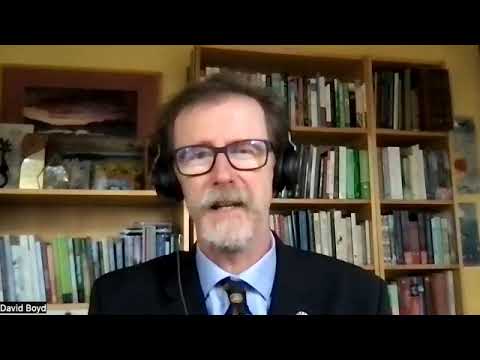 Messag from David Boyd – UN Special Rapporteur on Human Rights and Environment
